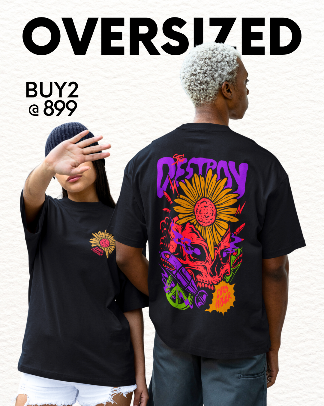 WOMEN'S OVERSIZED T-SHIRT