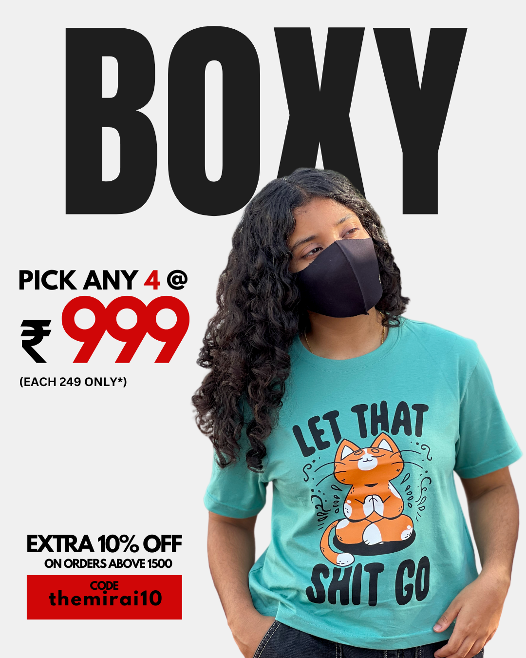 WOMEN'S BOXY T-SHIRT