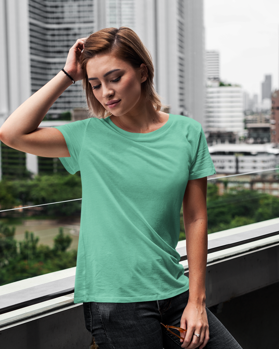 Women's "Warrior Kid" Back Printed Tshirt | Available in 4 Colors