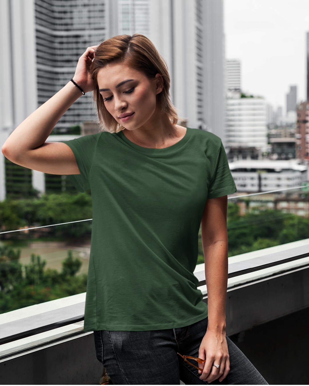Women's "Warrior Kid" Back Printed Tshirt | Available in 4 Colors