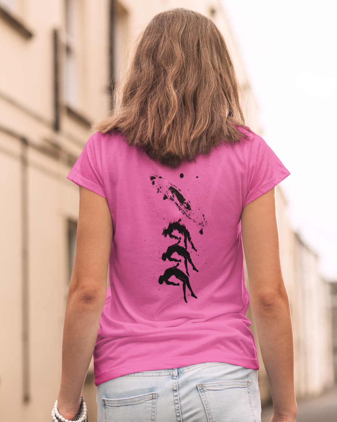 Women's "Space" Printed T-Shirt