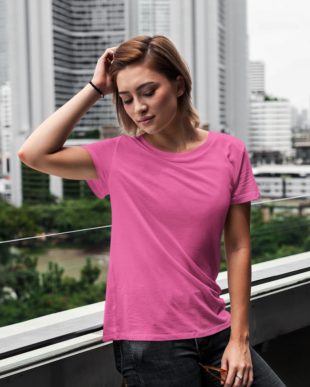 Women's "Space" Printed T-Shirt