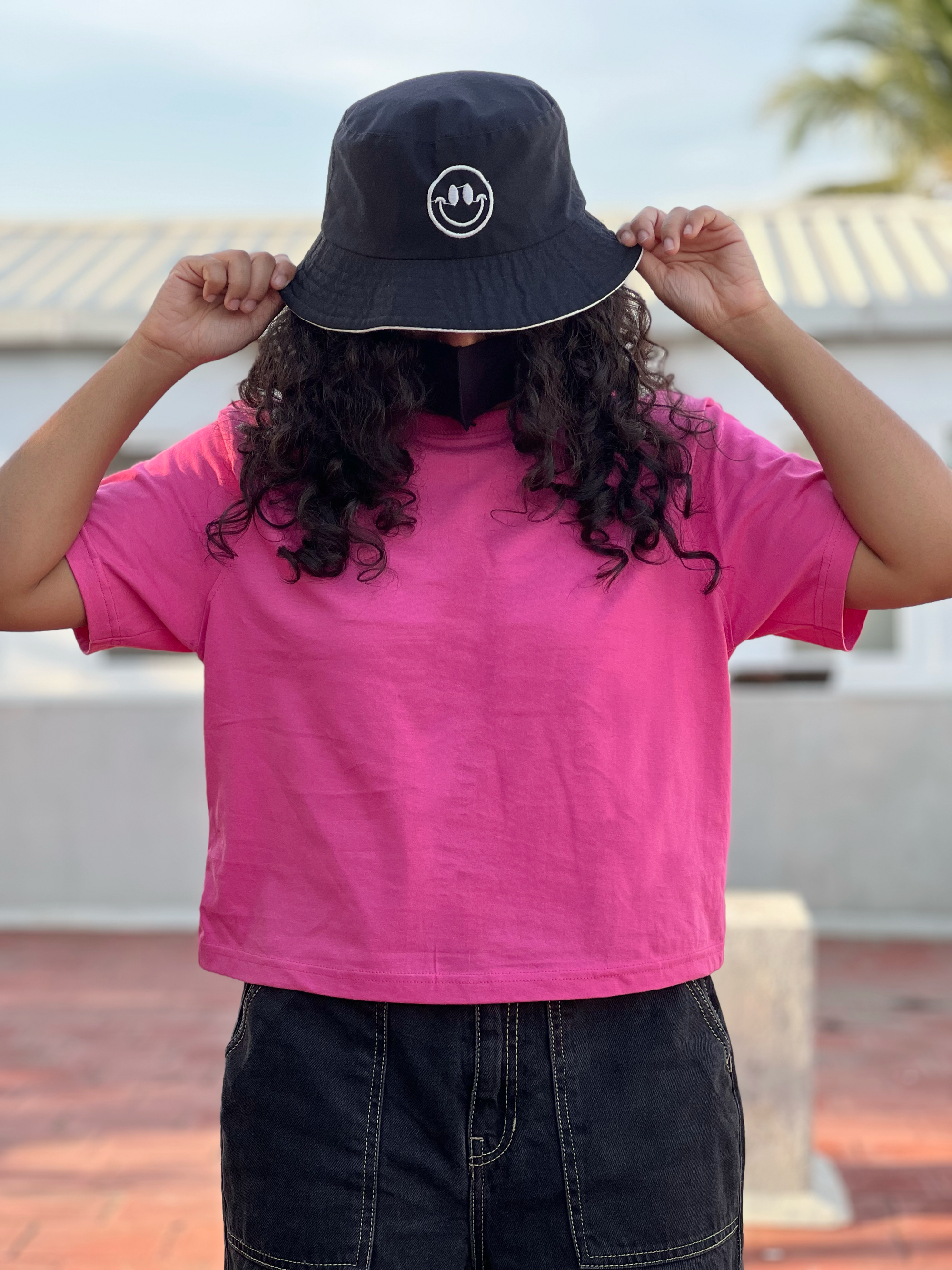 Women's "Space" Printed Boxy T-Shirt