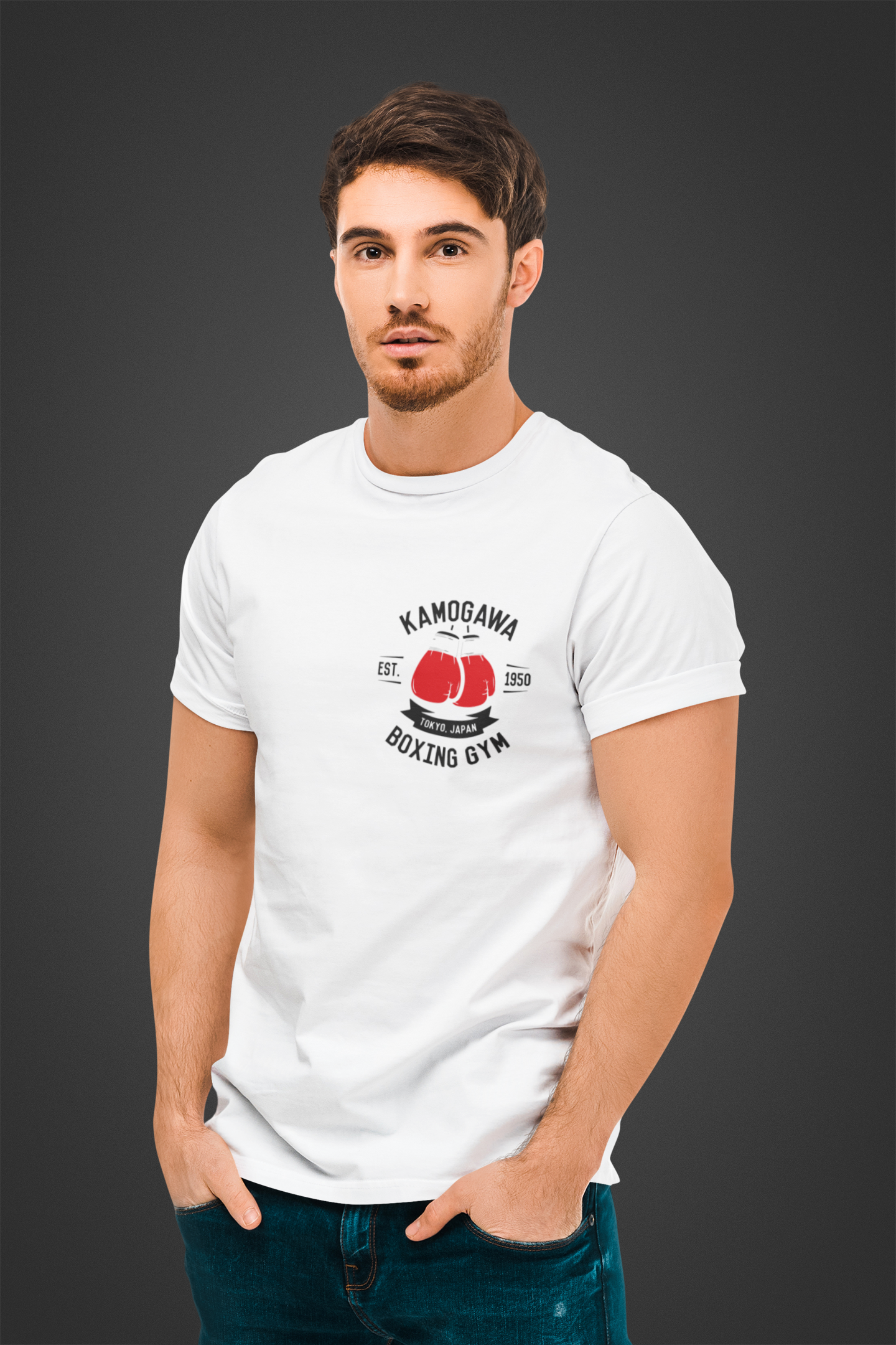 Hajime no Ippo|Men’s Regular Fit Cotton T-Shirt|The Mirai