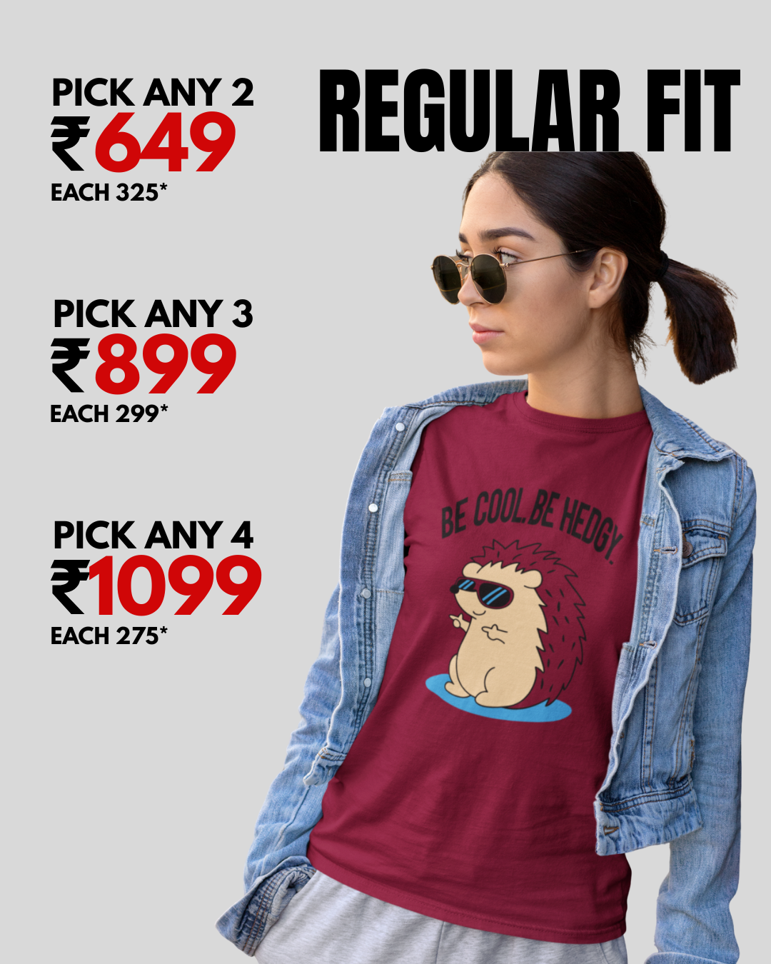 WOMEN'S REGULAR FIT T-SHIRT