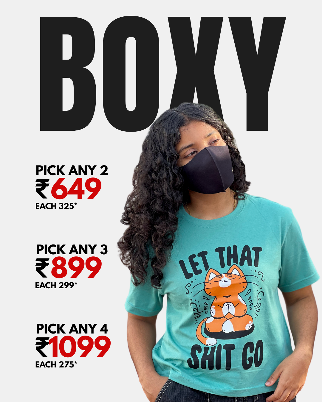 WOMEN'S BOXY T-SHIRT