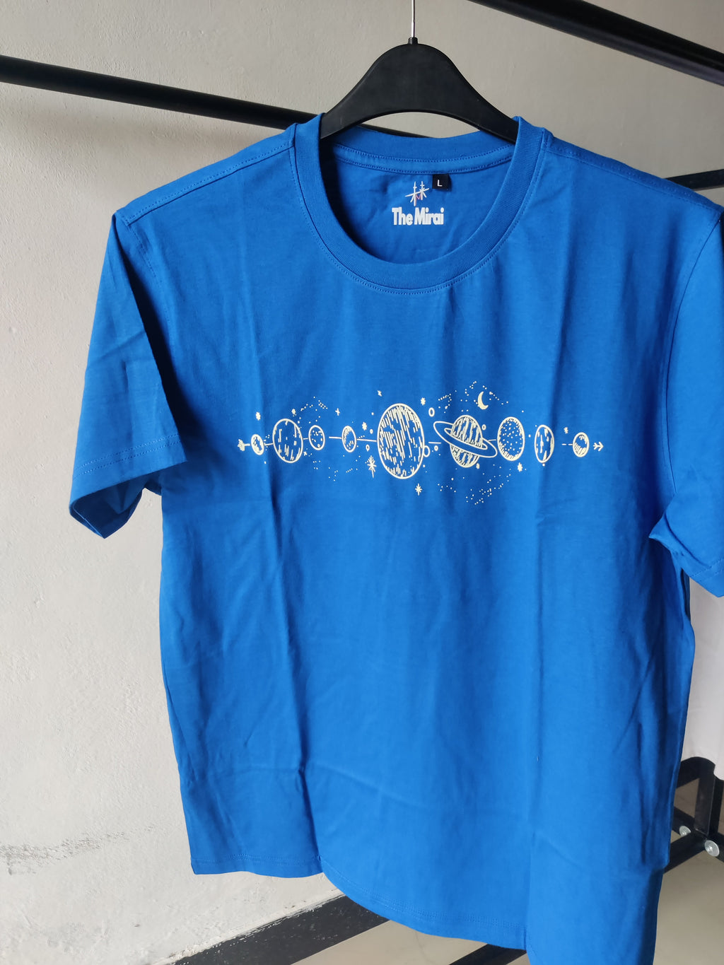 Men’s Regular Fit Cotton T-Shirt| Celestial | The Mirai