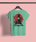 Women's "Warrior Kid" Back Printed Tshirt | Available in 4 Colors