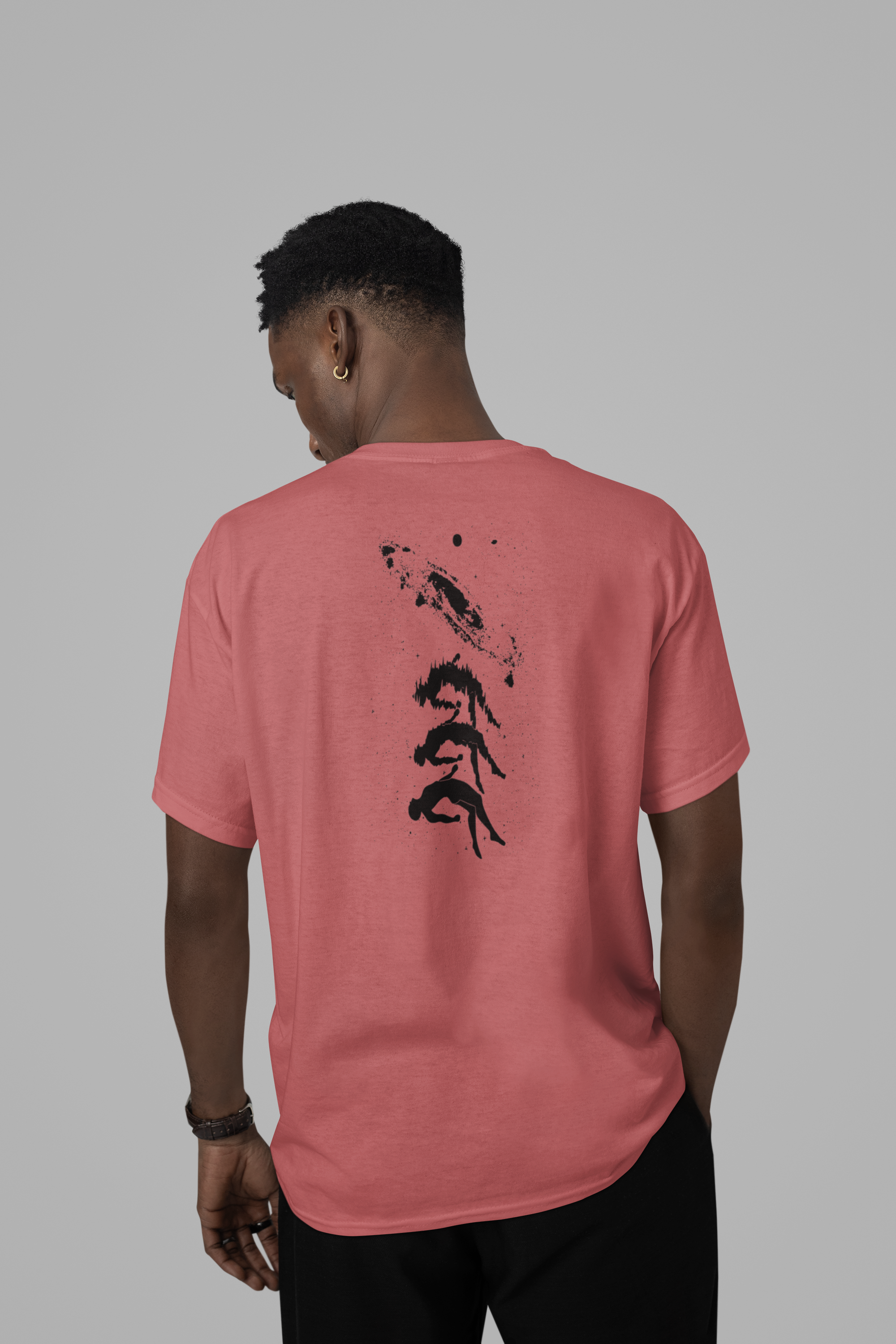 Men’s Regular Fit Cotton T-Shirt| Space | The Mirai