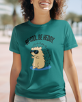 Women's "Be Hedgy" Printed T-Shirt | Available in 5 colors