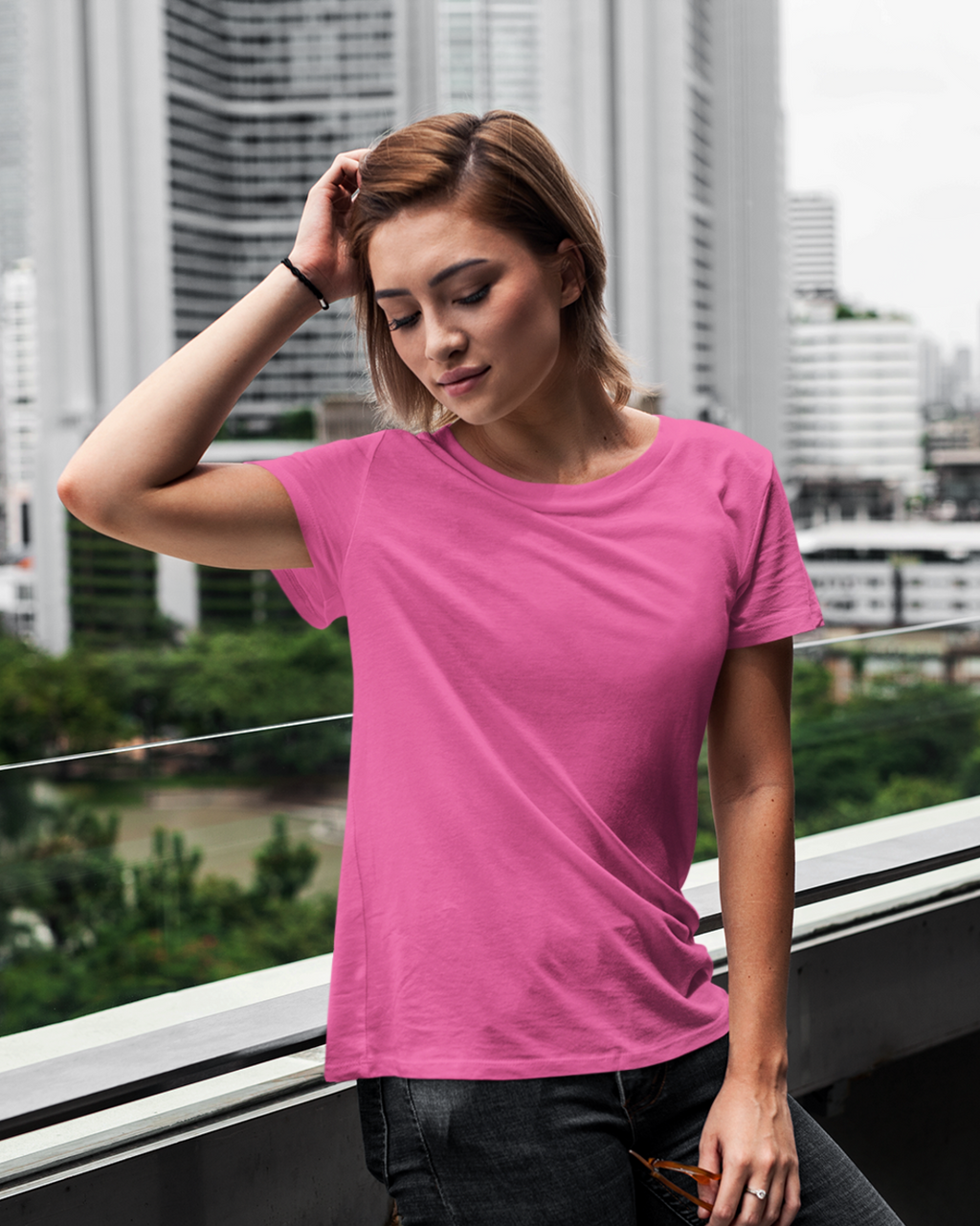 Women's "Space" Printed T-Shirt