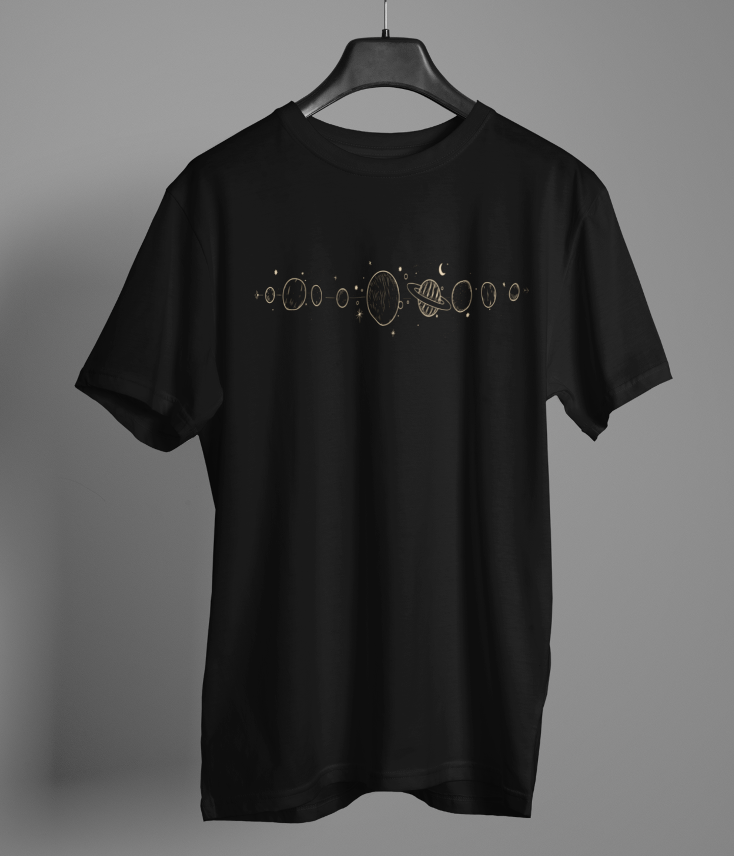 Men’s Regular Fit Cotton T-Shirt| Celestial | The Mirai