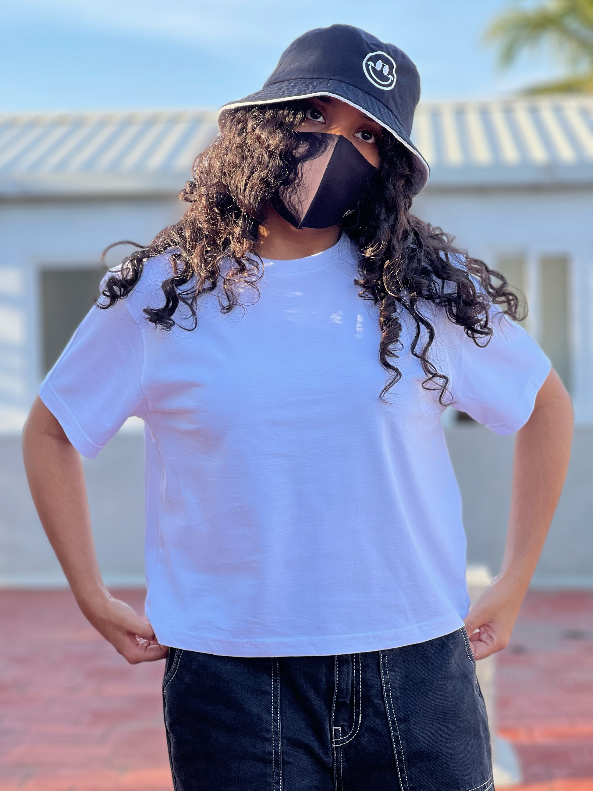 Women's "Dragon" Back Printed Boxy T-Shirt