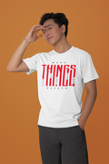 Men’s Regular Fit Cotton T-Shirt| Make Things Happen | The Mirai