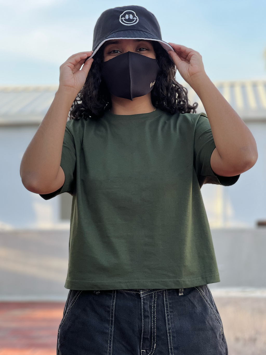 Women's "Warrior Kid" Printed Boxy Tshirt | Available in 4 Colors