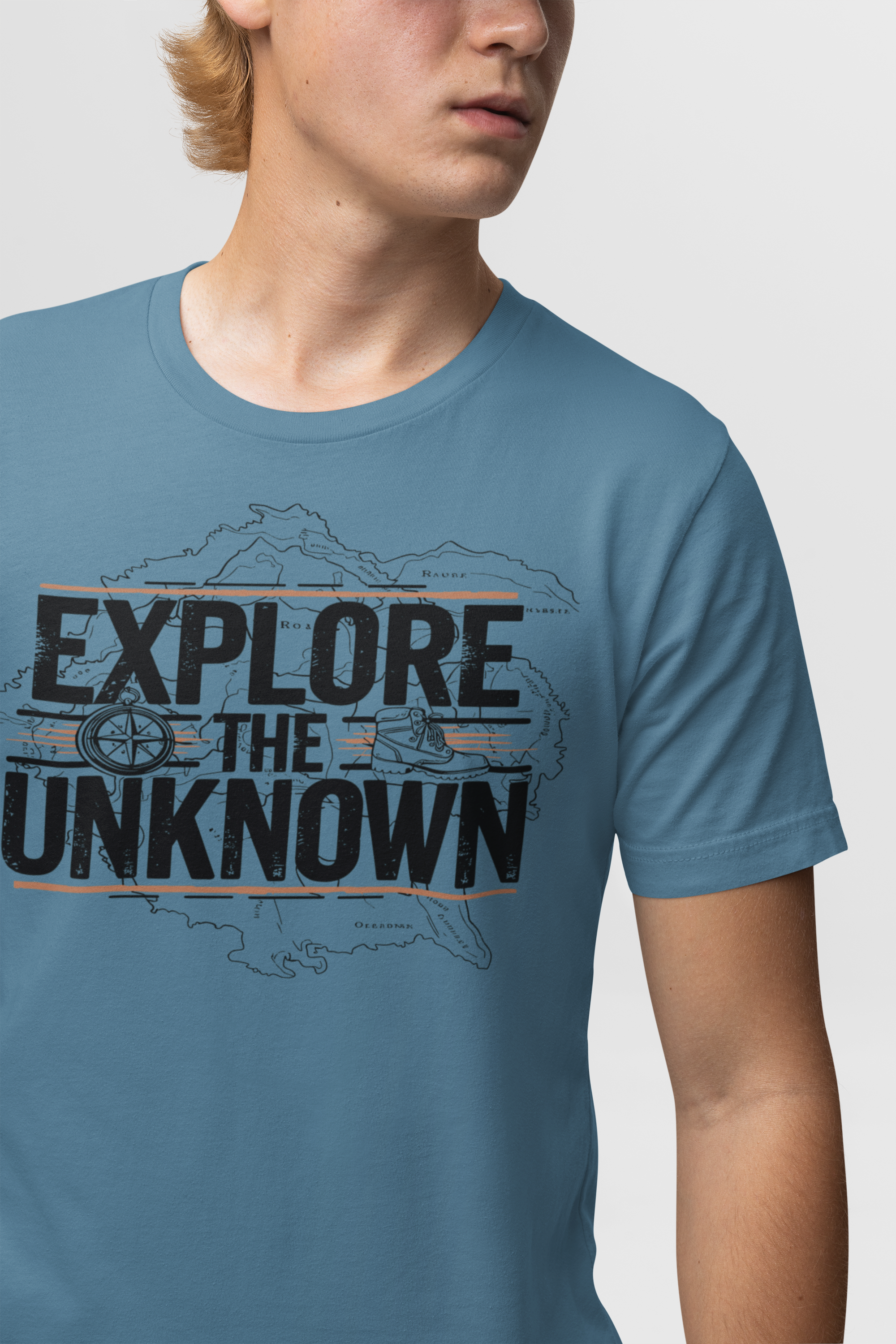 Explore | Men’s Regular Fit Cotton T-Shirt | The Mirai
