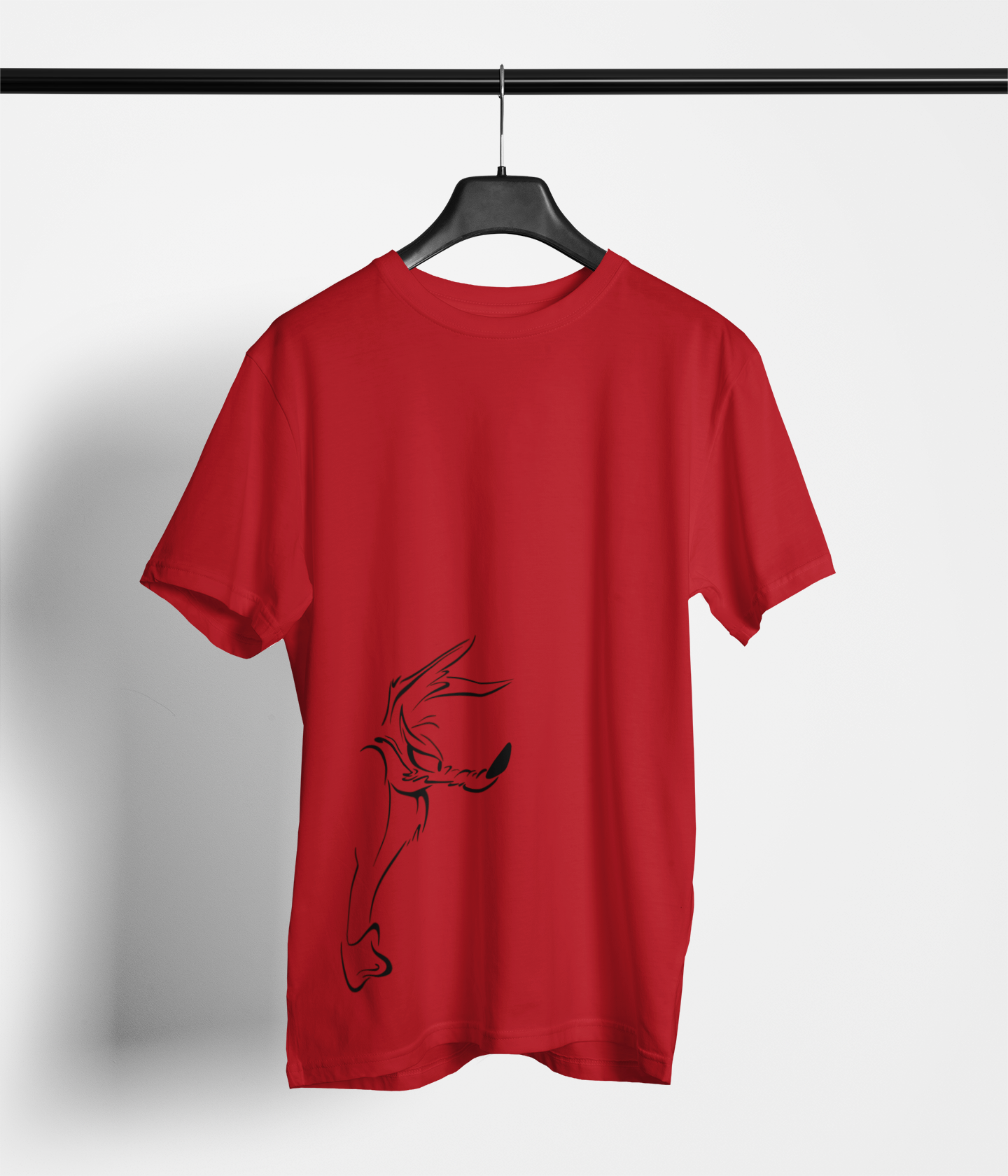 Men’s Regular Fit Cotton T-Shirt| Coyote | The Mirai