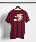 Men’s Regular Fit Cotton T-Shirt| Not Quite My Tempo | The Mirai