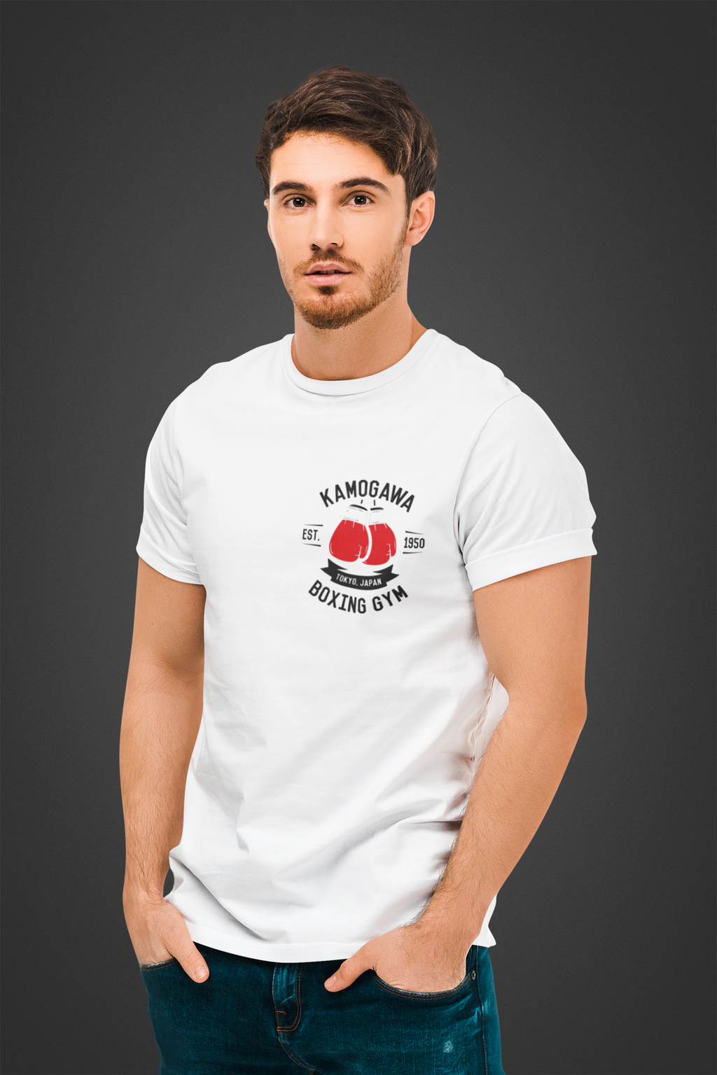 Hajime no Ippo|Men’s Regular Fit Cotton T-Shirt|The Mirai