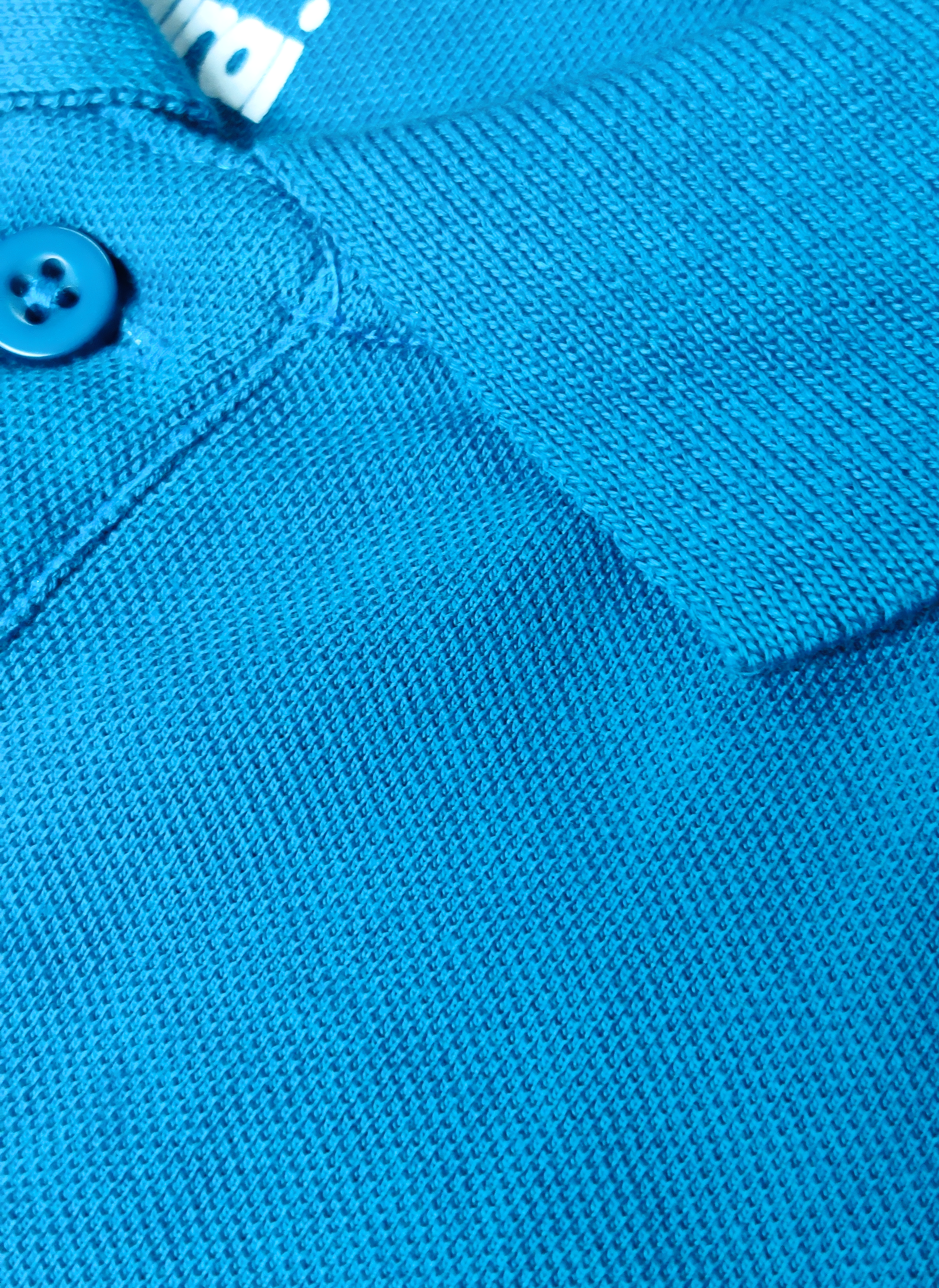 Men's Solid Polo T-Shirt | Teal Blue | The Mirai